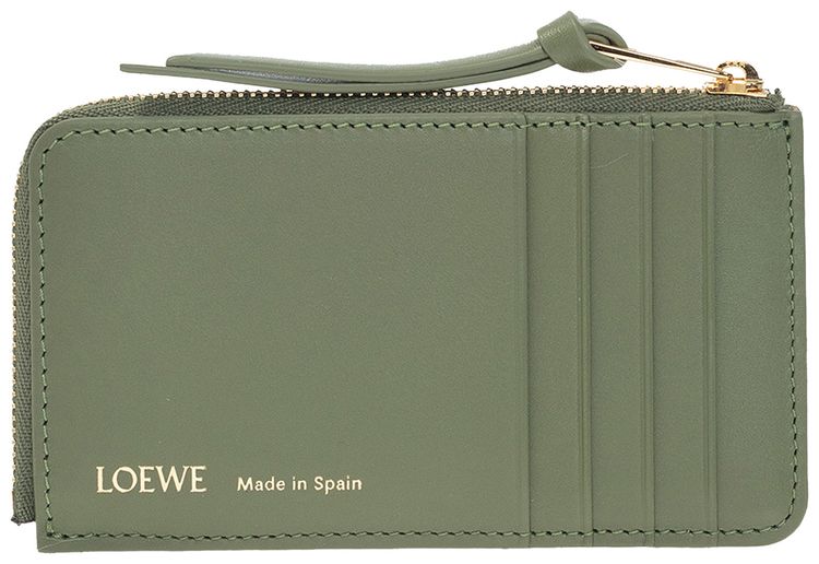 Loewe Anagram Coin Cardholder Avocado Green