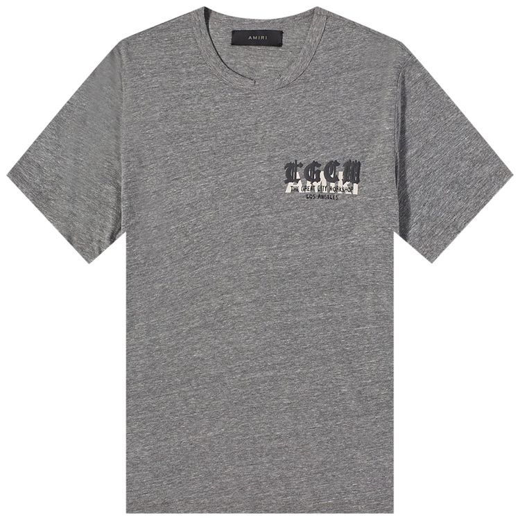 Amiri TGCW Tee Heather Grey