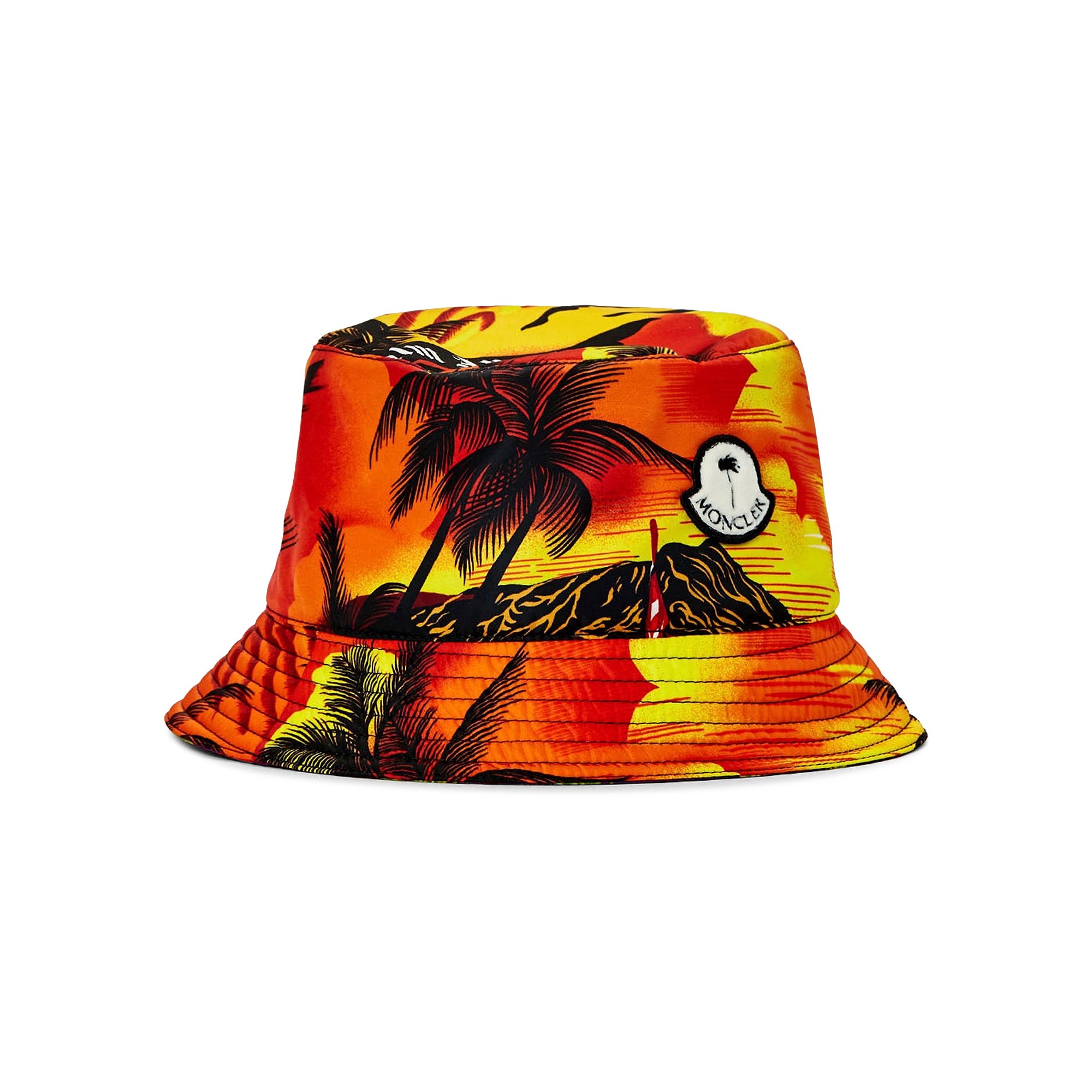 Buy Moncler Genius x Palm Angels Hat 'Orange/Multicolor' - 3B00013