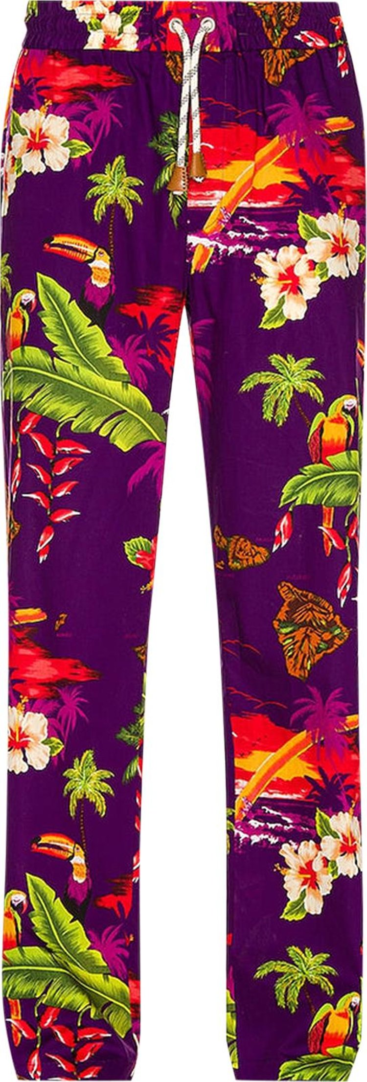 Moncler Genius x Palm Angels Trousers 'Purple/Multicolor'