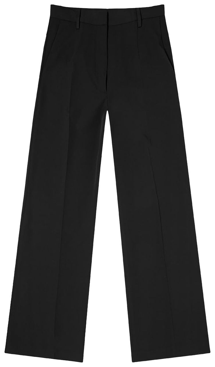 MM6 Maison Margiela Wide Leg Trousers Black
