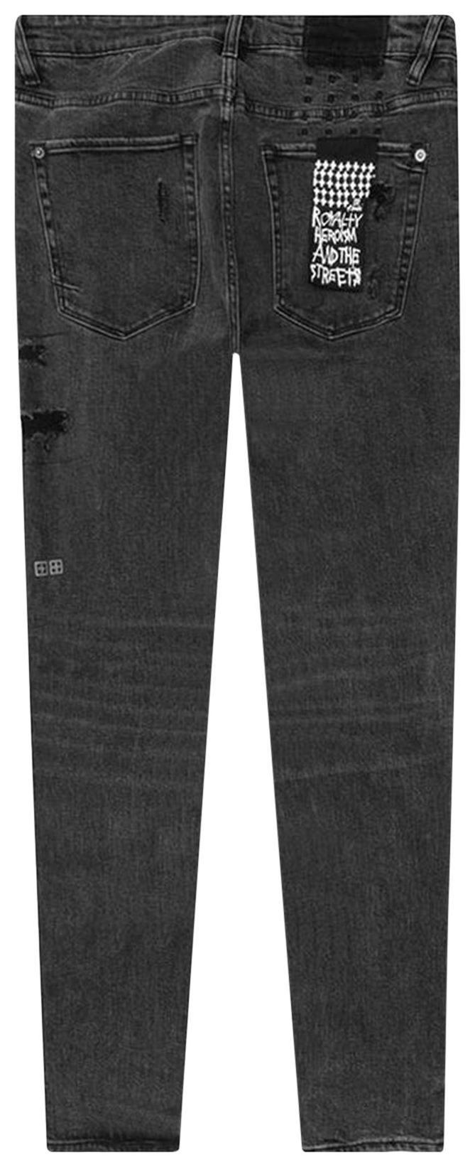 Ksubi Van Winkle Jeans Black Dynamite Trash