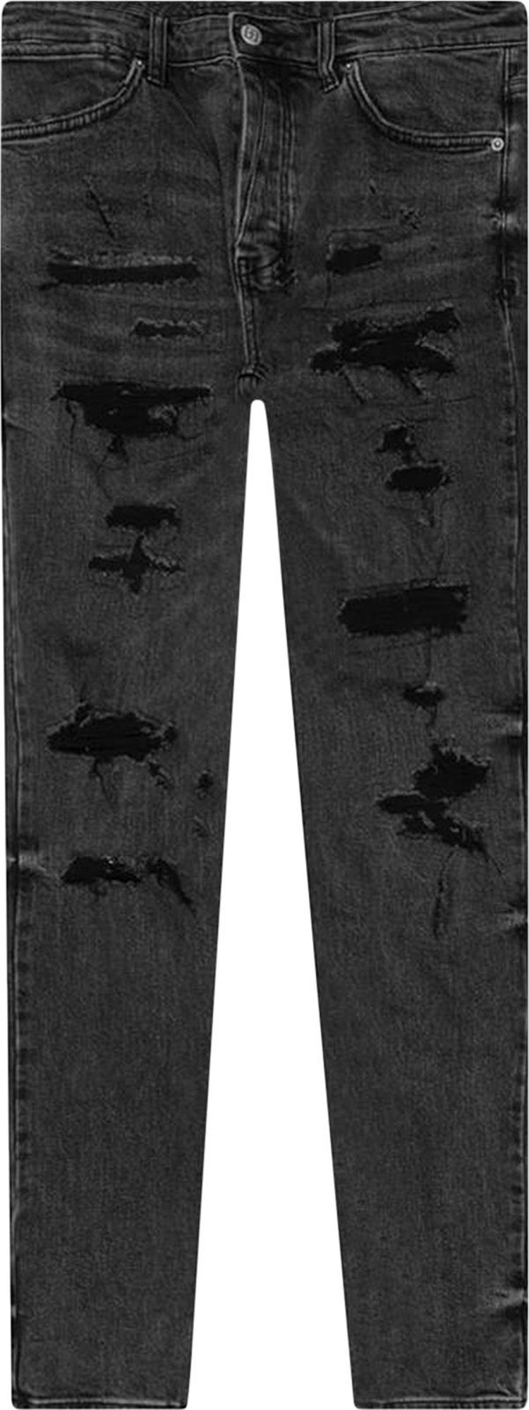 Ksubi Van Winkle Jeans 'Black Dynamite Trash'