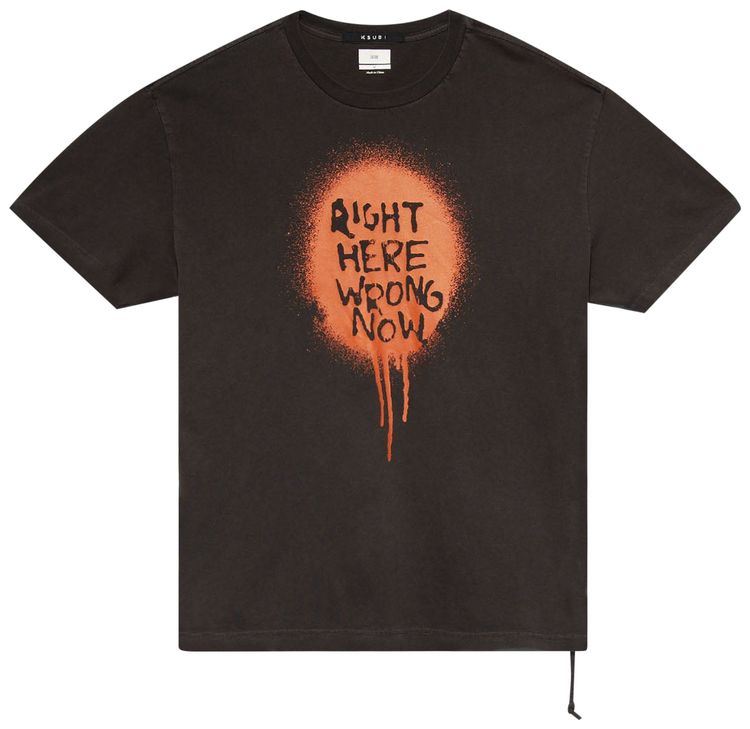 Ksubi Right Here Biggie T Shirt Grey