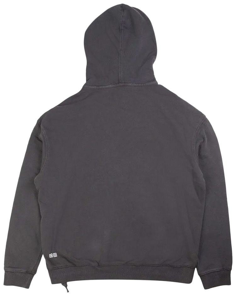 Ksubi Stencil Biggie Hoodie Grey