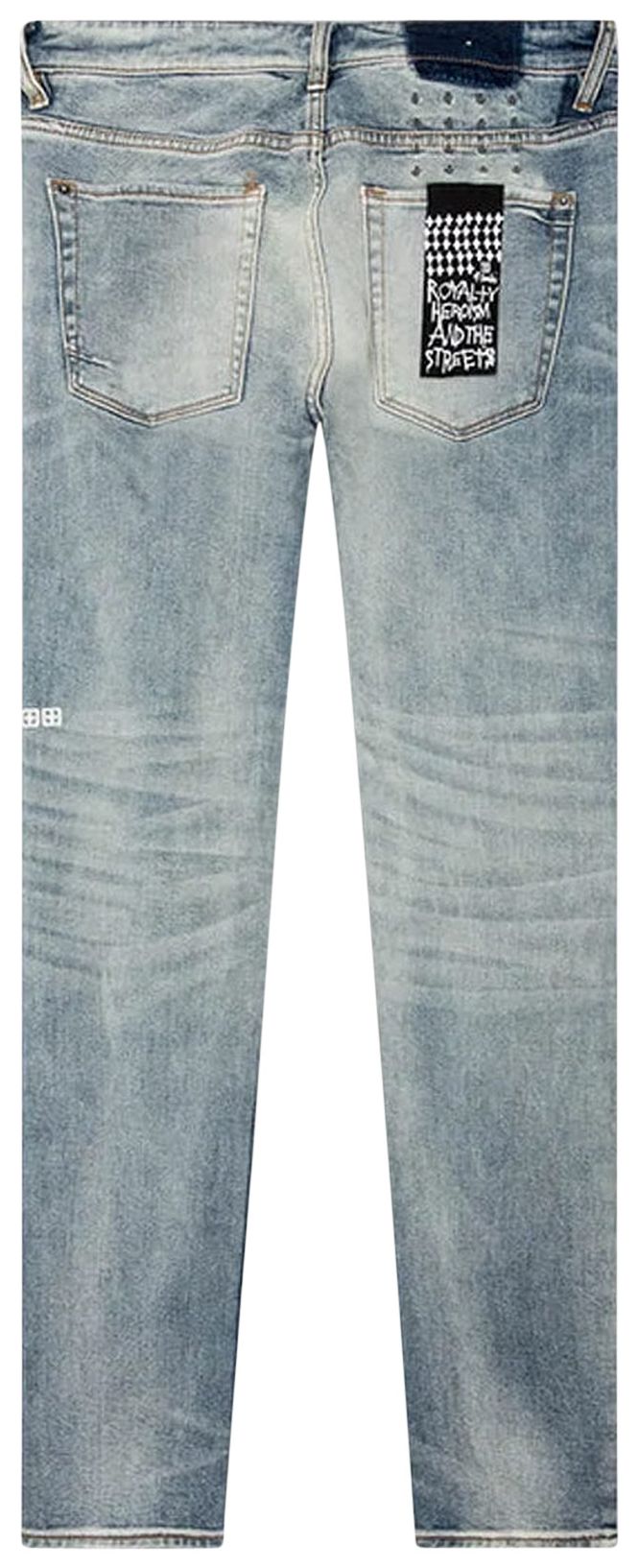 Ksubi Van Winkle Trashed Jeans Skyhigh