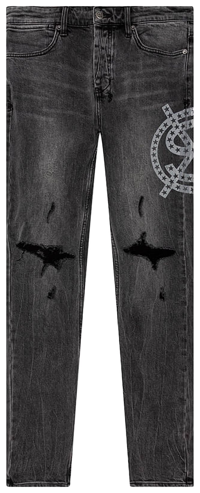 Ksubi Van Winkle Paradox Star Jeans Black