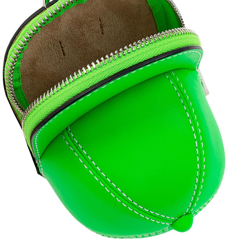 JW Anderson Nano Cap Bag Neon Green