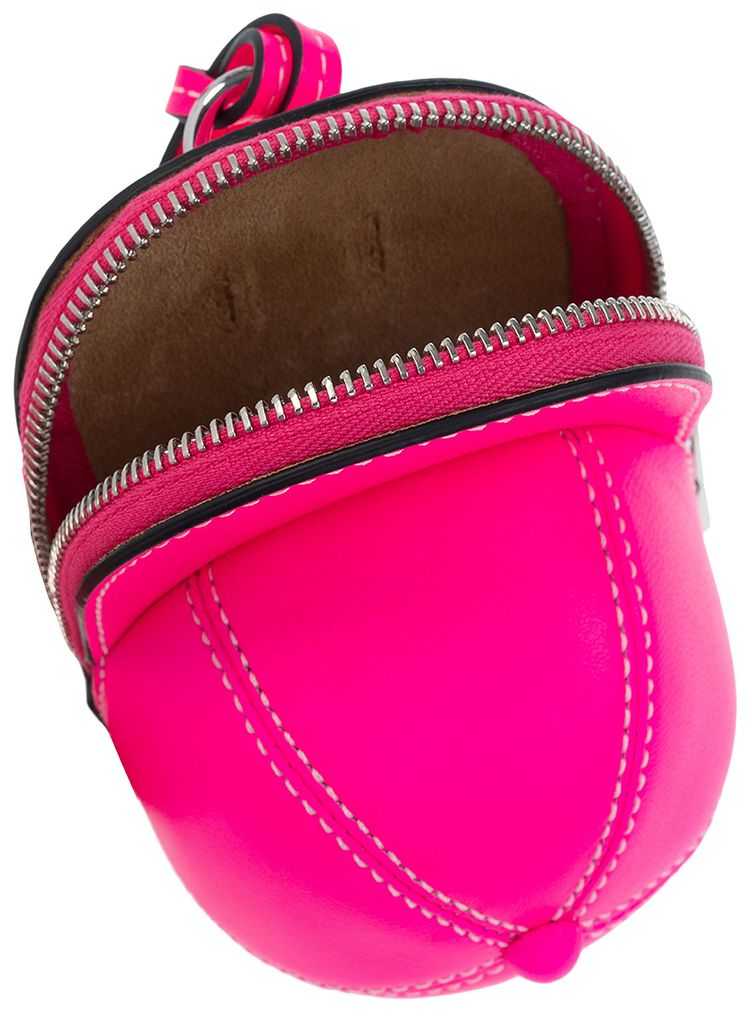 JW Anderson Nano Cap Bag Neon Pink