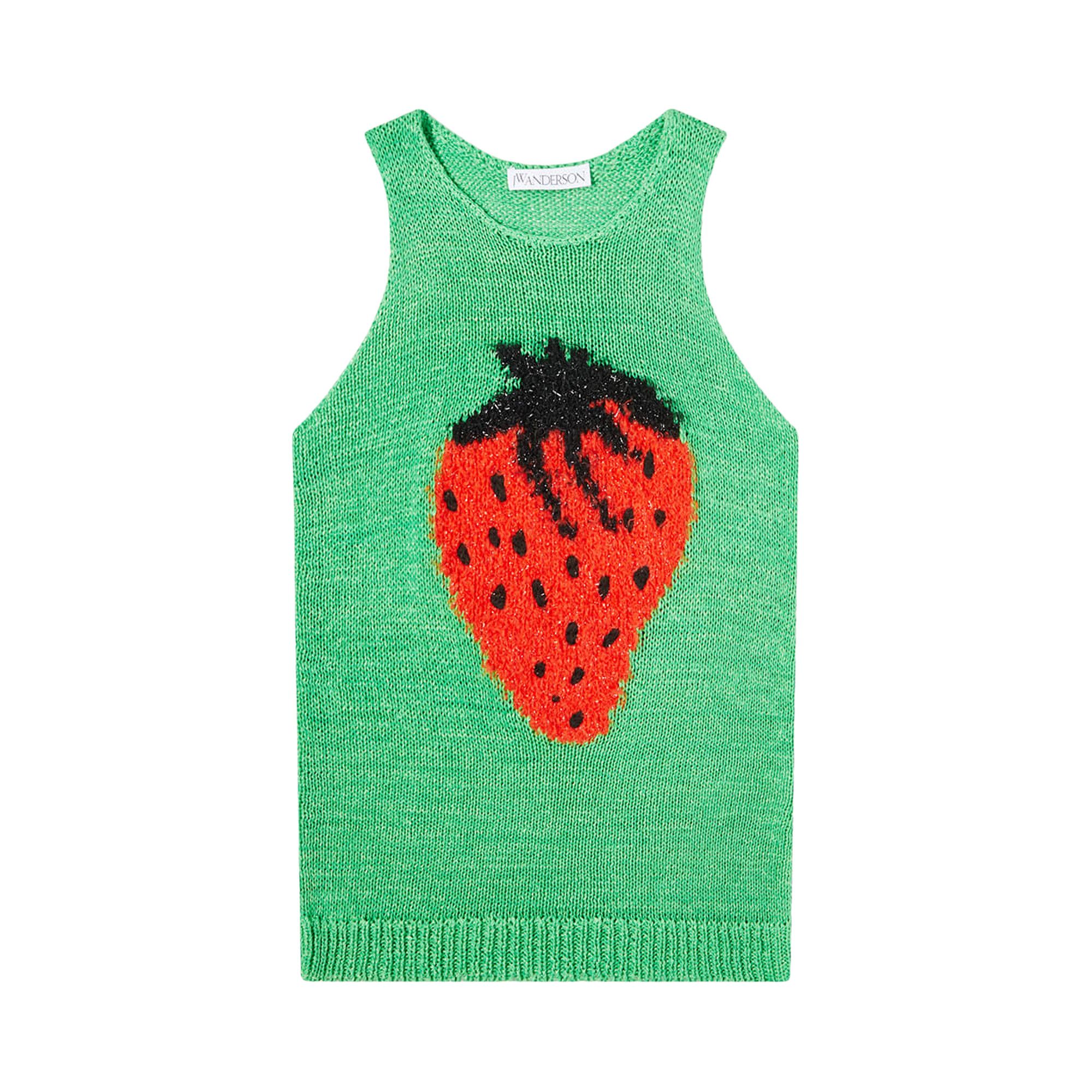 【セール】 Anderson JW Buy Strawberry KW0587 - 'Green/Red' Top Tank トップス