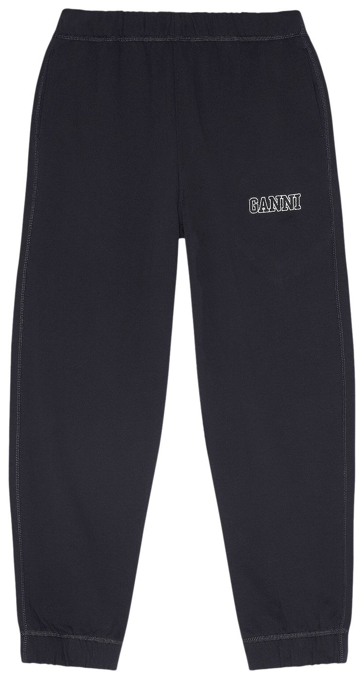 GANNI Software Pants Black