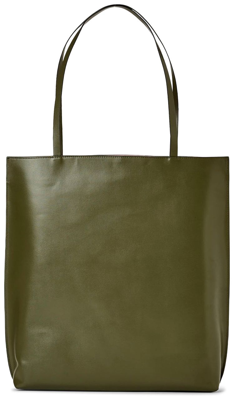 GANNI Banner Logo Tote Kalamata