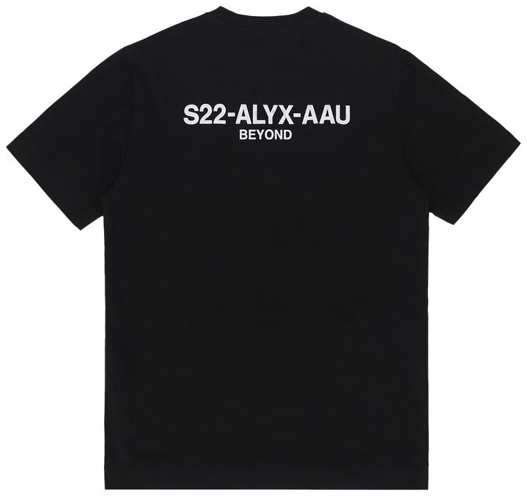 1017 ALYX 9SM Collection Logo T Shrit Black