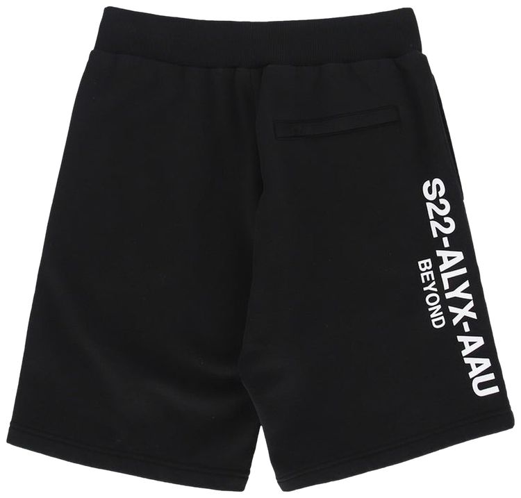 1017 ALYX 9SM Collection Logo Sweatshort Black