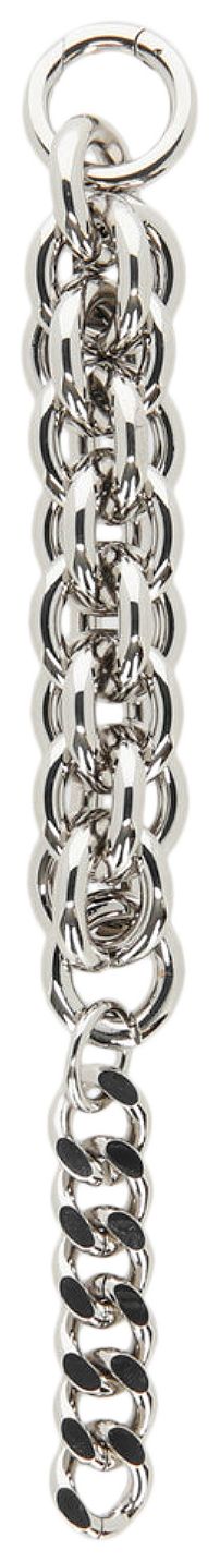 1017 ALYX 9SM Dual Chunky Chain Bracelet Silver