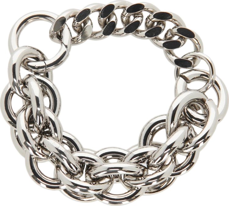 Buy 1017 ALYX 9SM Dual Chunky Chain Bracelet 'Silver' - AAUJW0074OT02 ...