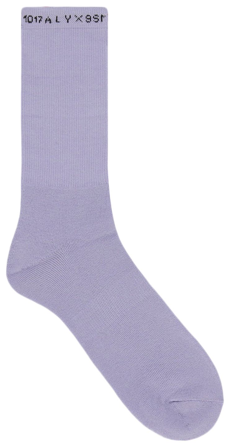 1017 ALYX 9SM Socks 3 Pack CreamYellowLilac
