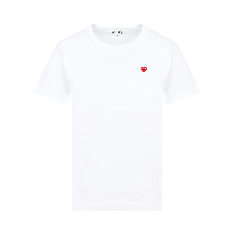 Comme des Garcons PLAY Mini Heart Tee White