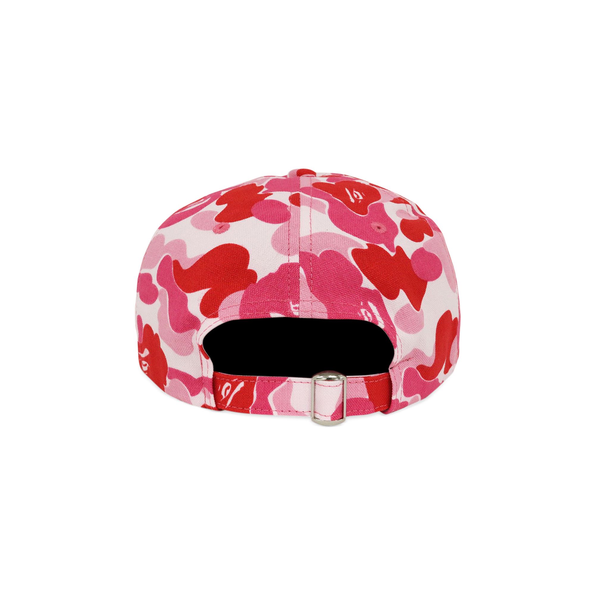 Buy BAPE ABC Camo Ape Head Panel Cap 'Pink' - 1H80 180 014
