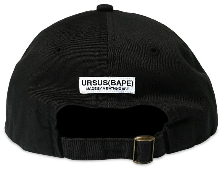 BAPE Ursus Panel Cap Black