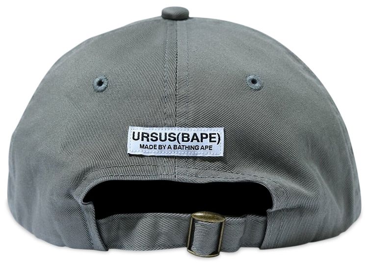 BAPE Ursus Panel Cap Grey