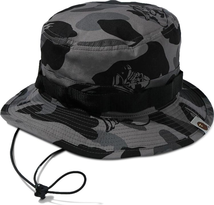 BAPE Ursus Camo Military Hat 'Black'