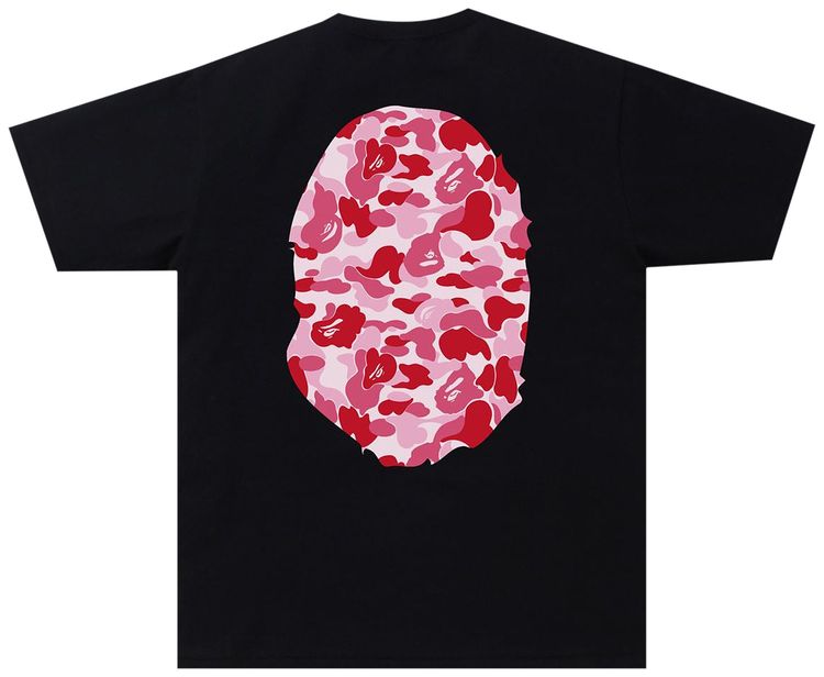 BAPE ABC Camo Big Ape Head Tee BlackPink