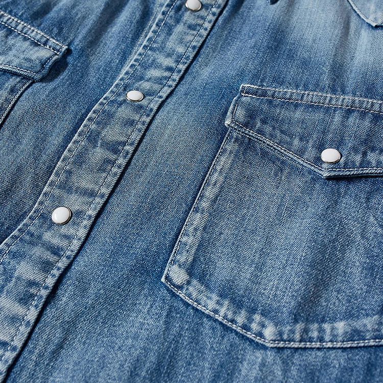 Visvim Sculpture Shirt Light Indigo