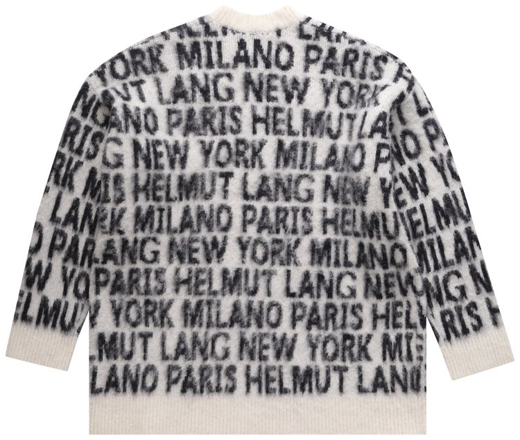 Helmut Lang Logo Crew Ivory