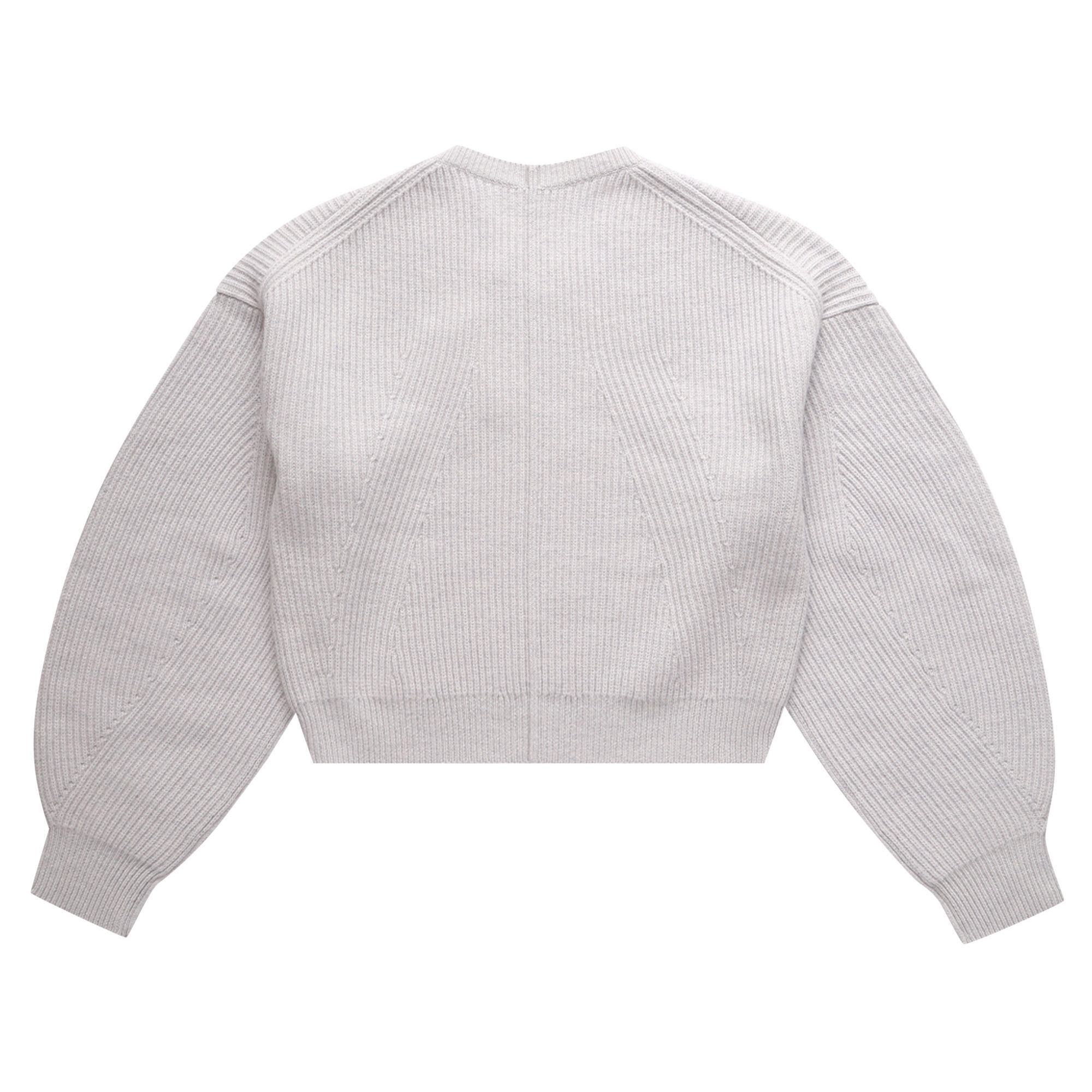 Buy Helmut Lang Volume Crew 'Light Heather Grey' - L09HW705 062