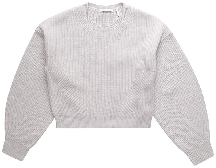 Helmut Lang Volume Crew Light Heather Grey
