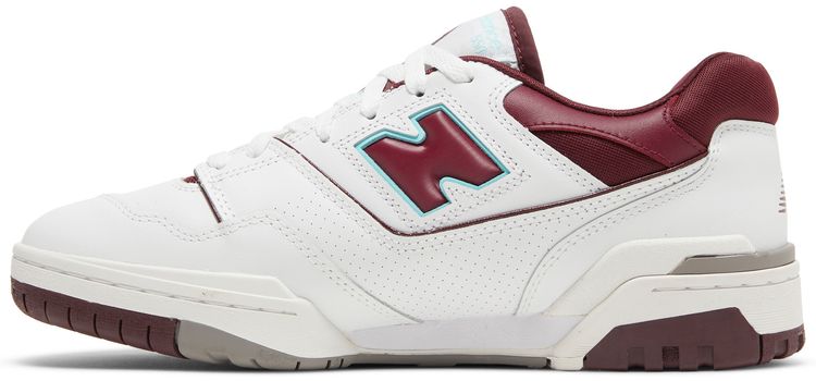 New Balance 550 Burgundy Turquoise