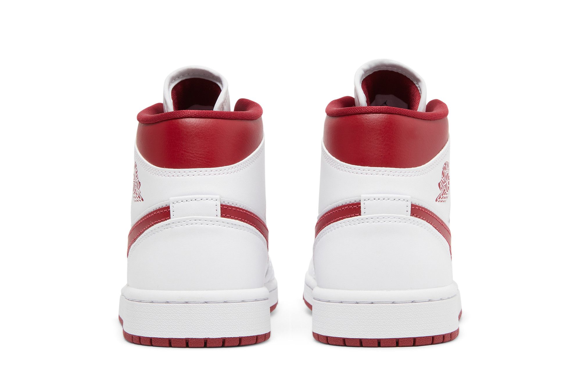Buy Wmns Air Jordan 1 Mid 'White Pomegranate' - BQ6472 161 | GOAT