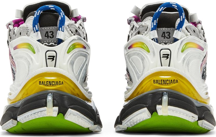 Balenciaga Runner Sneaker Grey Multi Color