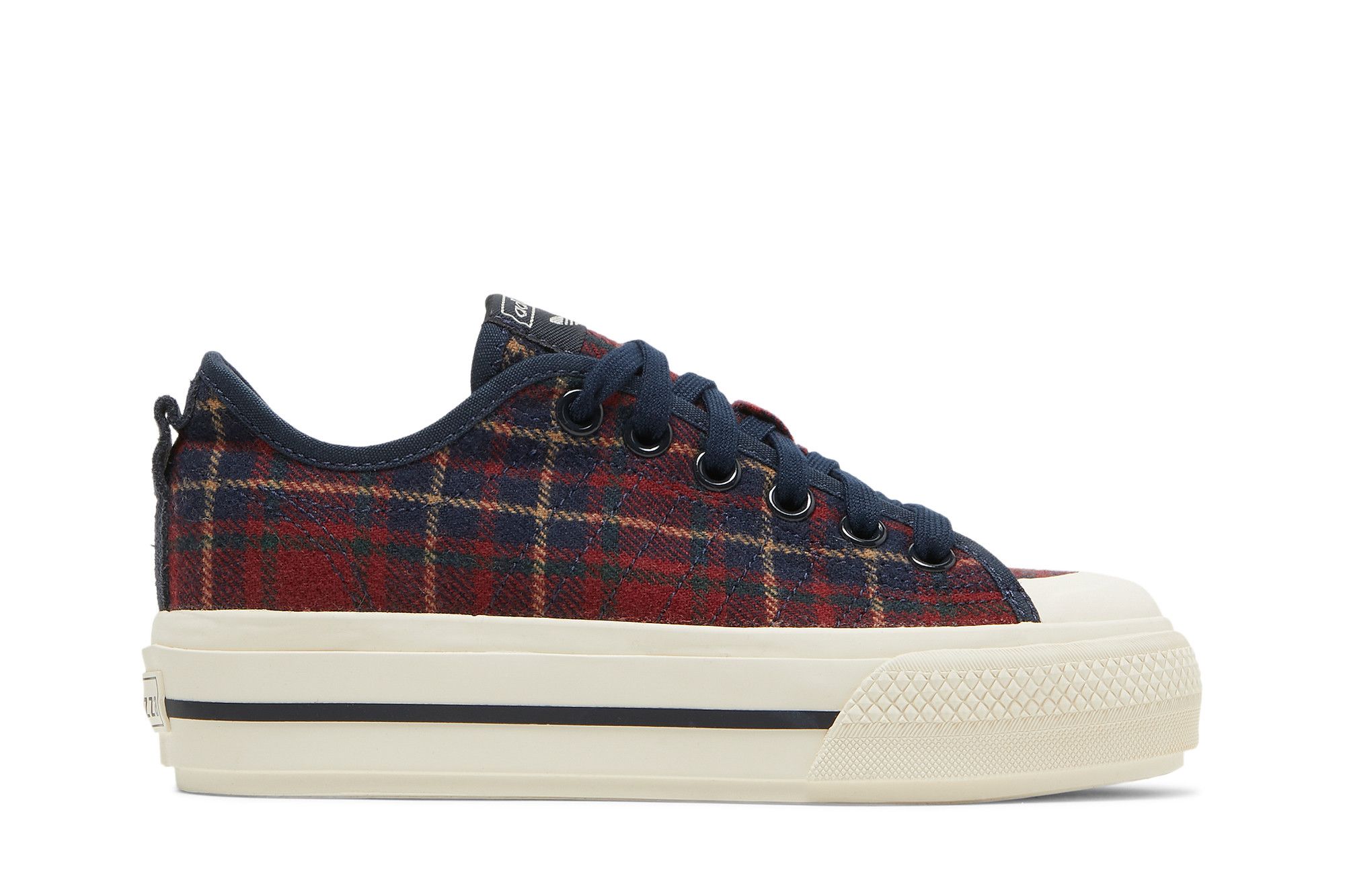 Plaid adidas shoes hotsell