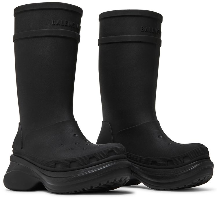 Crocs x Balenciaga Clog Boot 20 Black