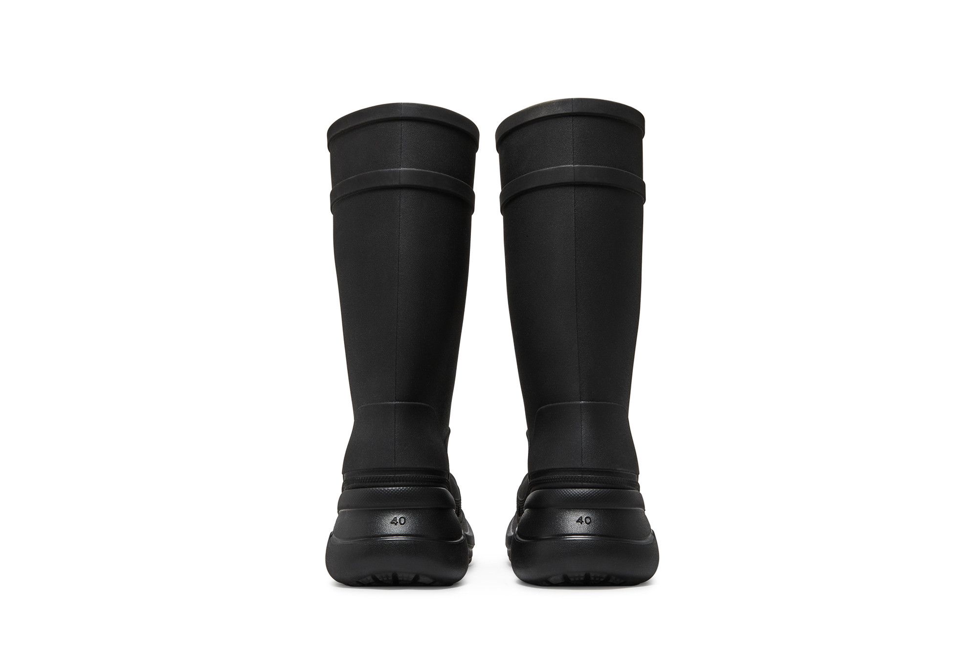 Buy Crocs x Balenciaga Clog Boot 2.0 'Black' - 677384 W1S8E
