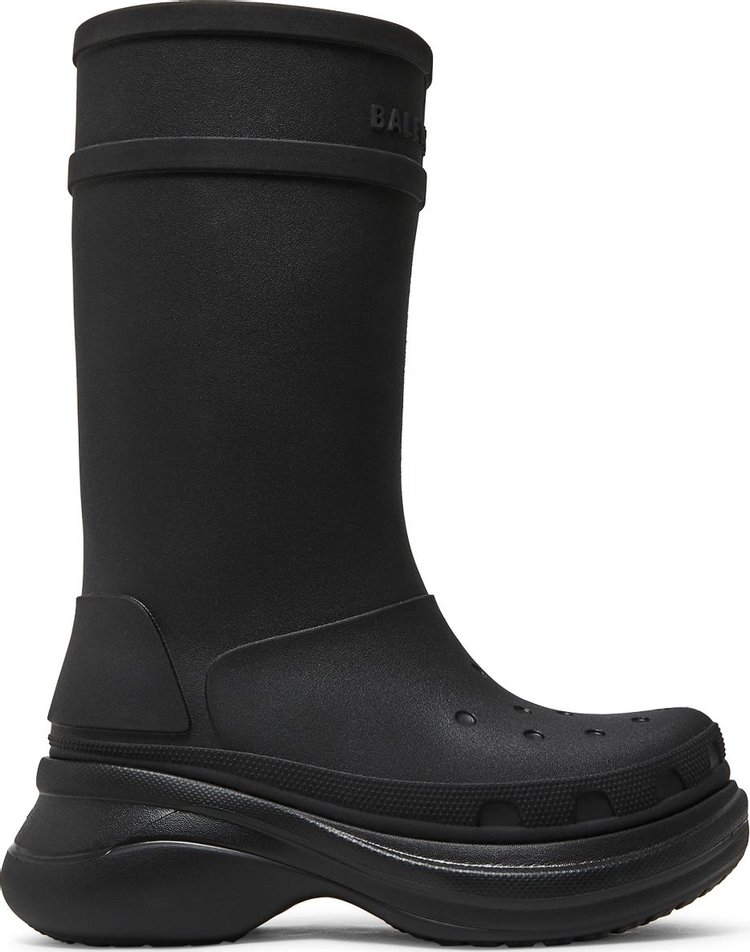 Crocs x Balenciaga Clog Boot 2.0 'Black'