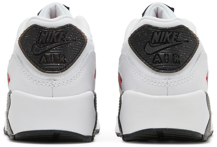 Nike Air Max 90 Leather SE GS White Very Berry