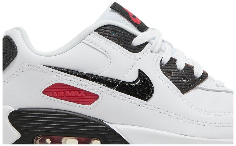 Nike Air Max 90 Leather SE GS White Very Berry