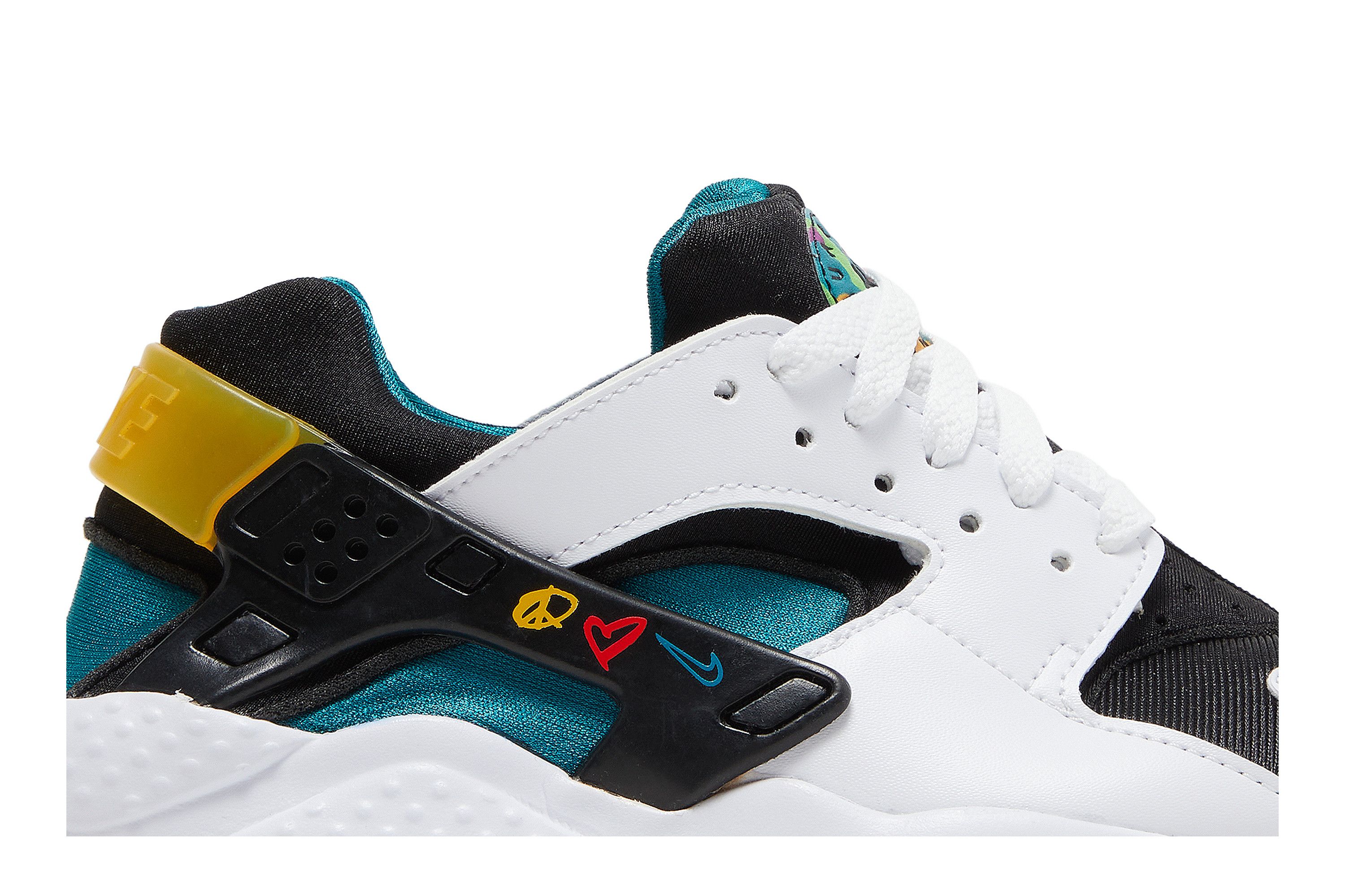 nike peace love swoosh huarache