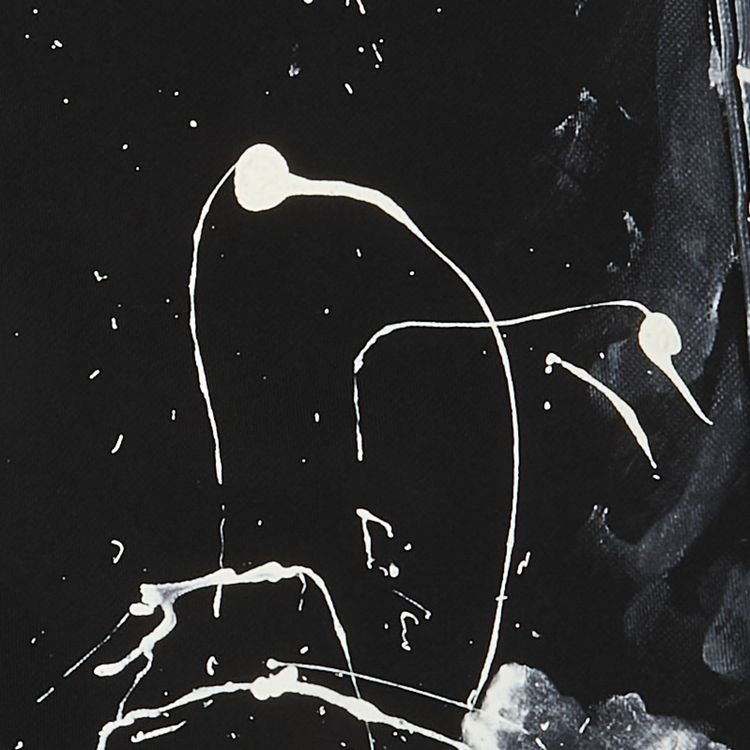 Balenciaga Painterly Print Track Pants Black