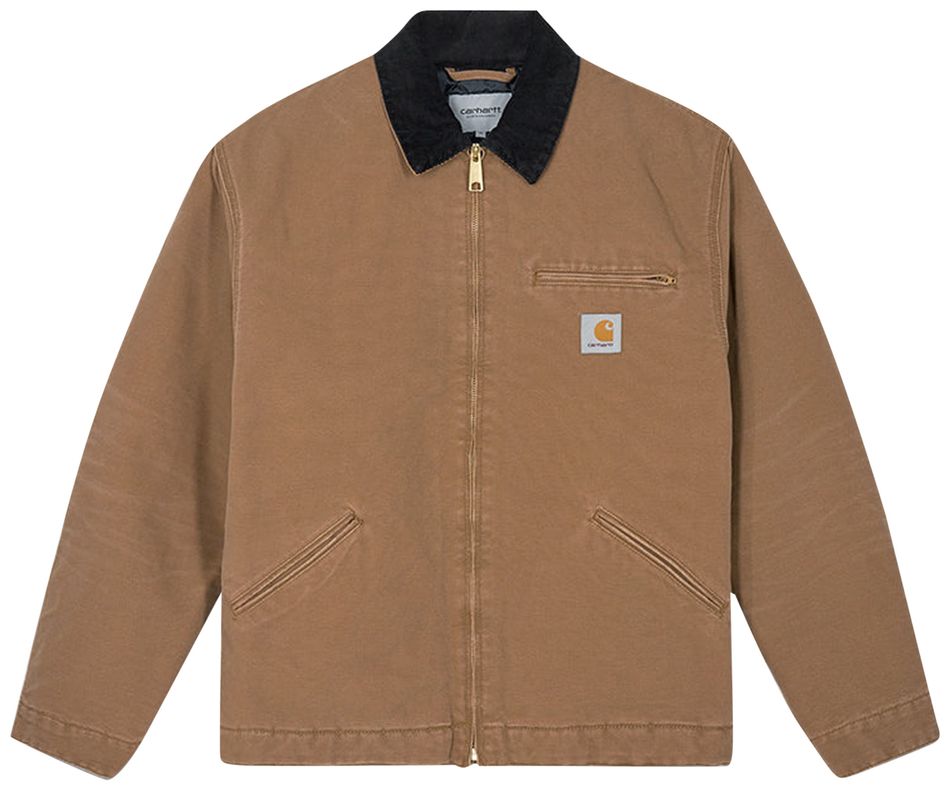Buy Carhartt WIP OG Detroit Jacket 'Brown' I027358 BROW GOAT