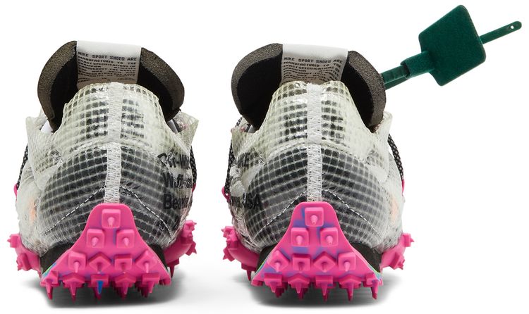 Off White x Wmns Waffle Racer Fuchsia Sample