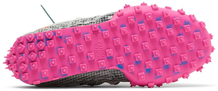 Off White x Wmns Waffle Racer Fuchsia Sample