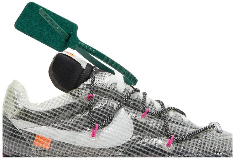 Off White x Wmns Waffle Racer Fuchsia Sample