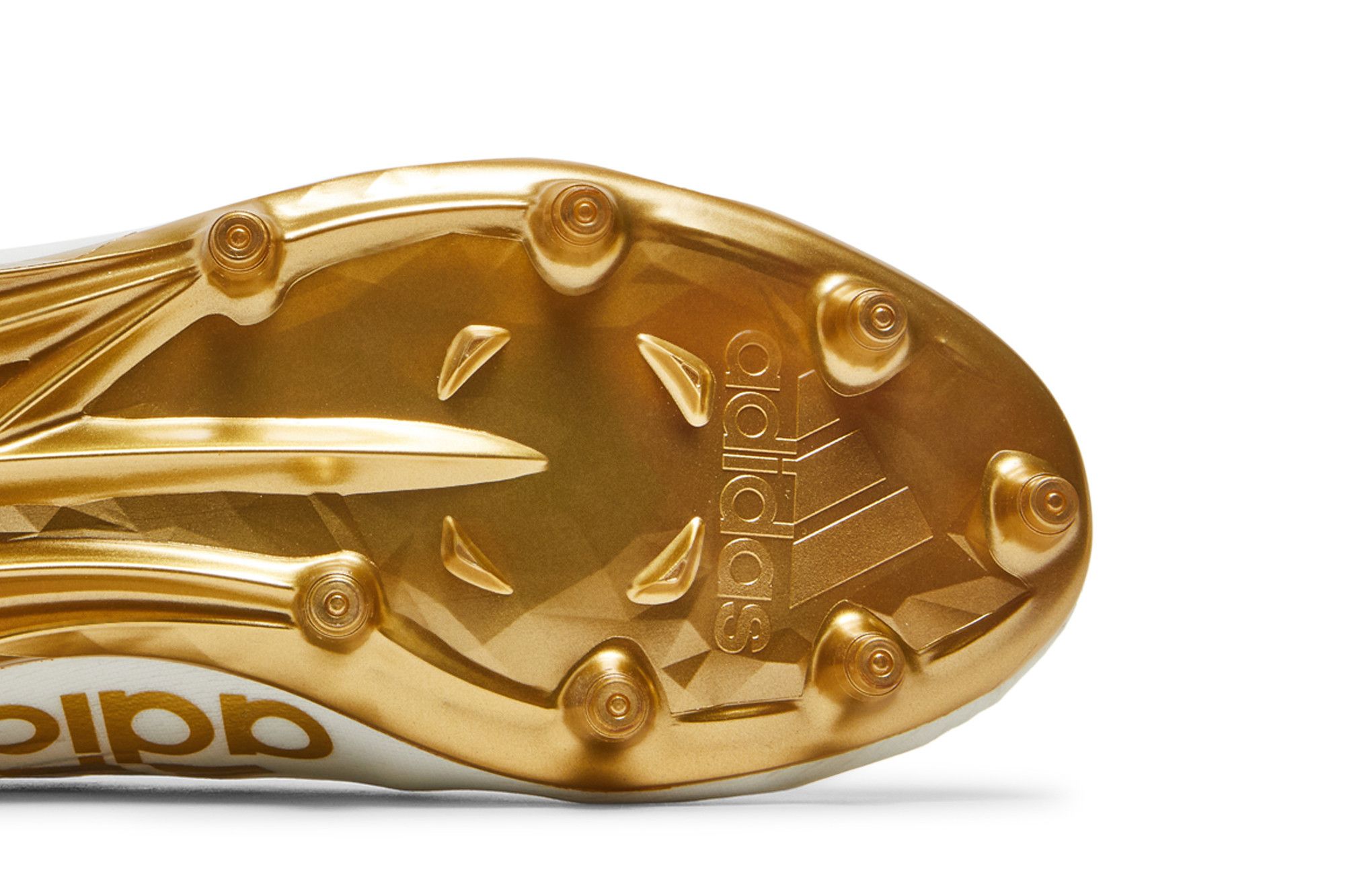 Buy Adizero Cleat White Metallic Gold EH2547 GOAT CA
