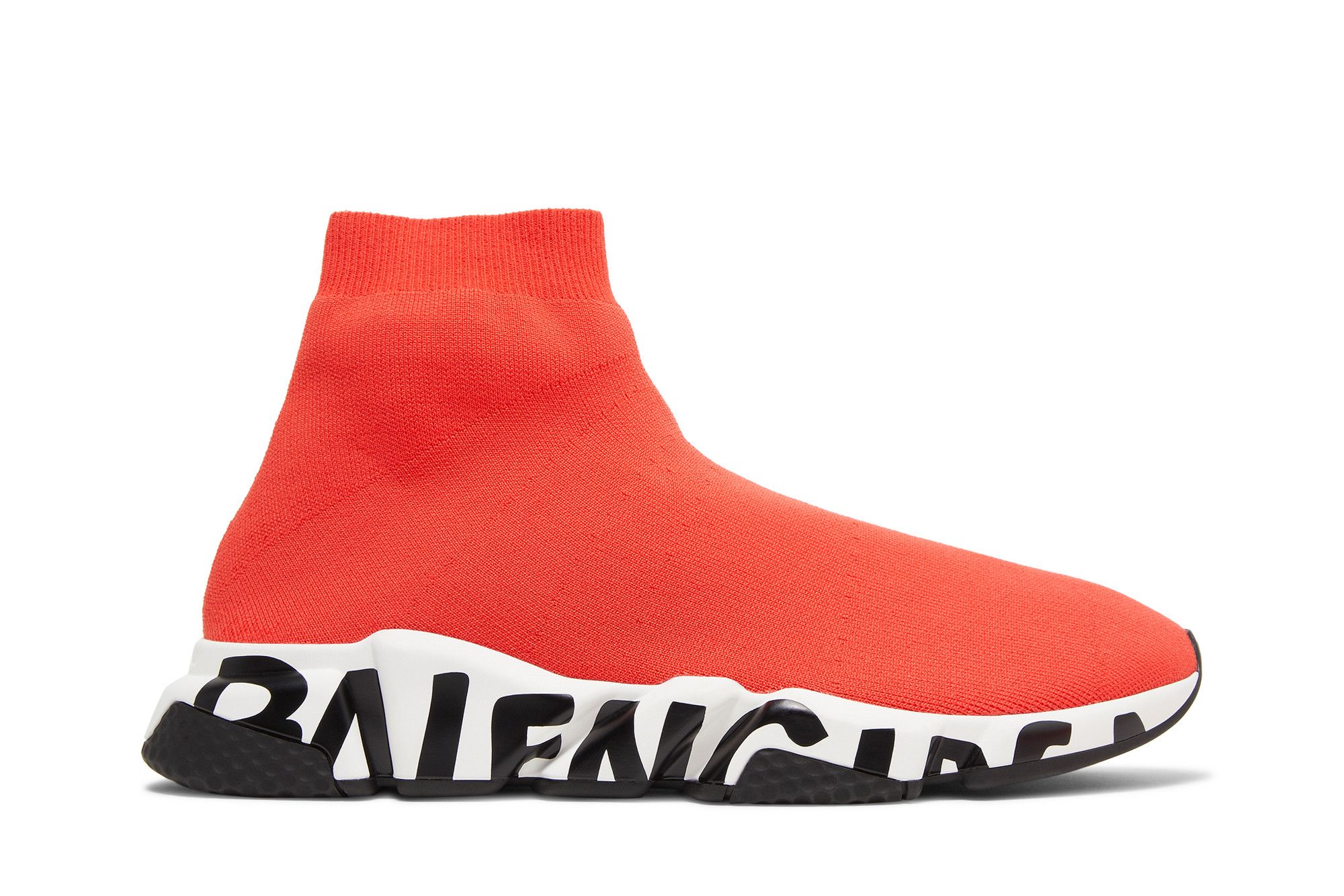 Orange balenciaga hot sale speed trainers