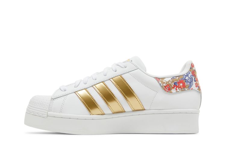 adidas gazelle silver green womens Adidas Women's Superstar Bold Cblack Owhite FV3463  Sneaker Junkies