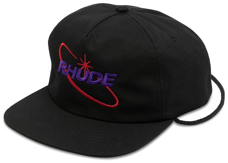Rhude Graphic Hat Black